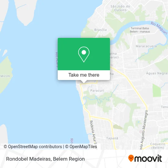 Rondobel Madeiras map