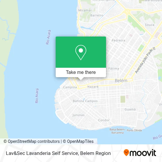 Lav&Sec Lavanderia Self Service map