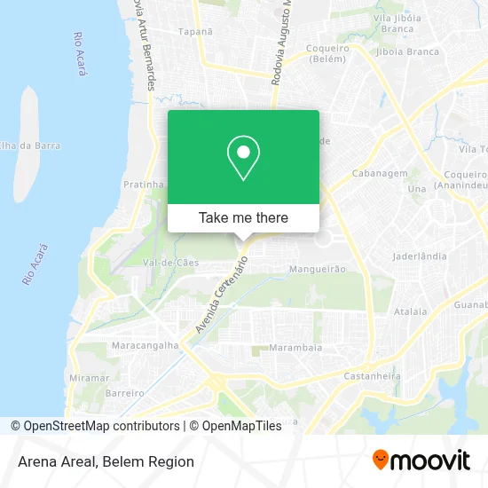 Arena Areal map