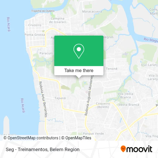 Seg - Treinamentos map