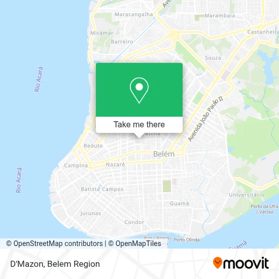 D'Mazon map