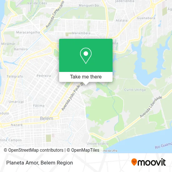 Planeta Amor map