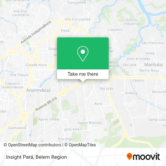 Insight Pará map
