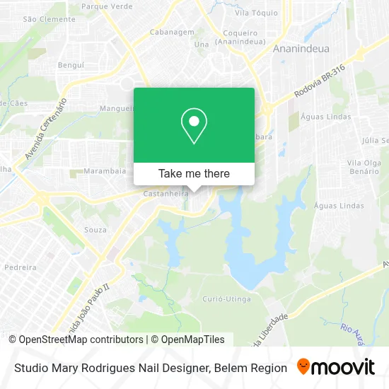 Studio Mary Rodrigues Nail Designer map