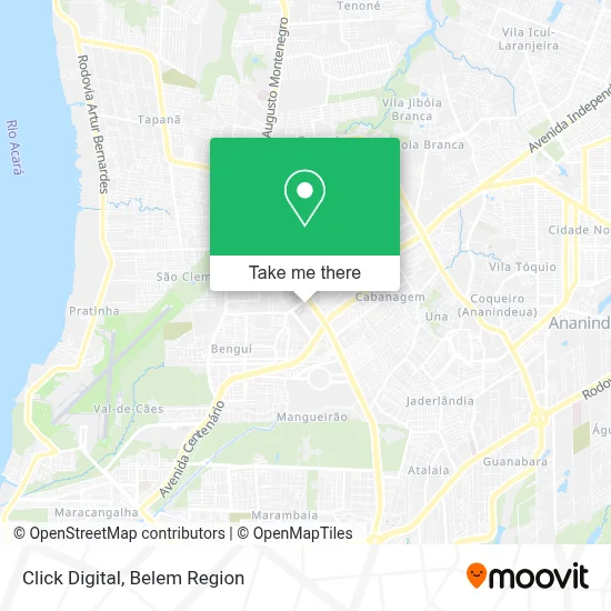 Click Digital map