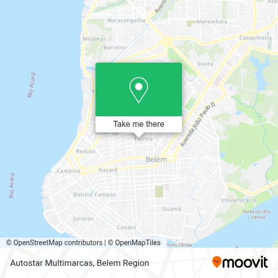 Autostar Multimarcas map