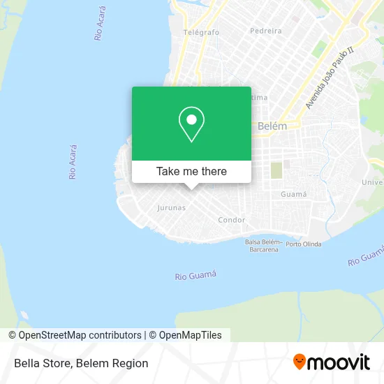 Bella Store map