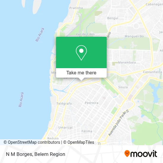 N M Borges map