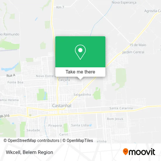 Wkcell map