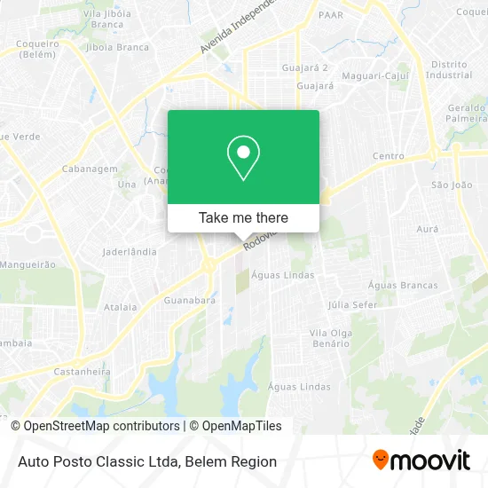 Auto Posto Classic Ltda map