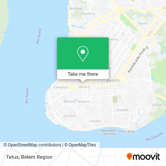 Tetus map