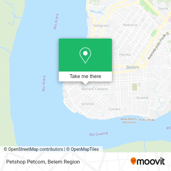 Petshop Petcom map