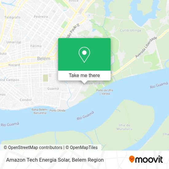 Amazon Tech Energia Solar map