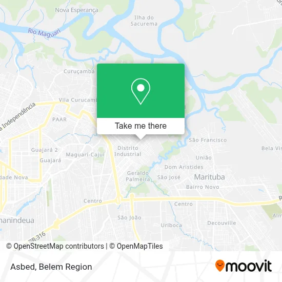 Asbed map