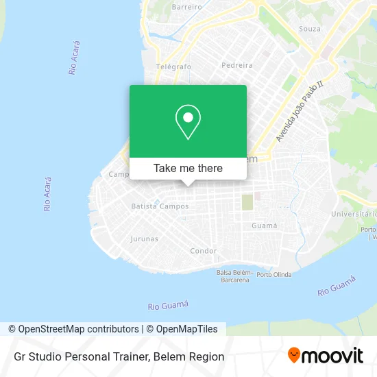 Gr Studio Personal Trainer map