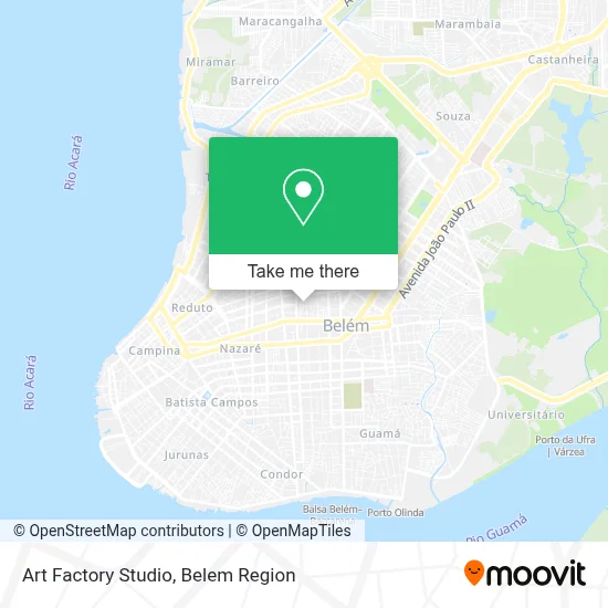 Art Factory Studio map