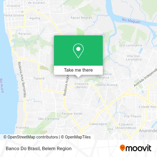 Banco Do Brasil map