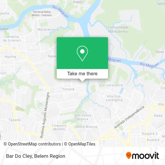 Bar Do Cley map