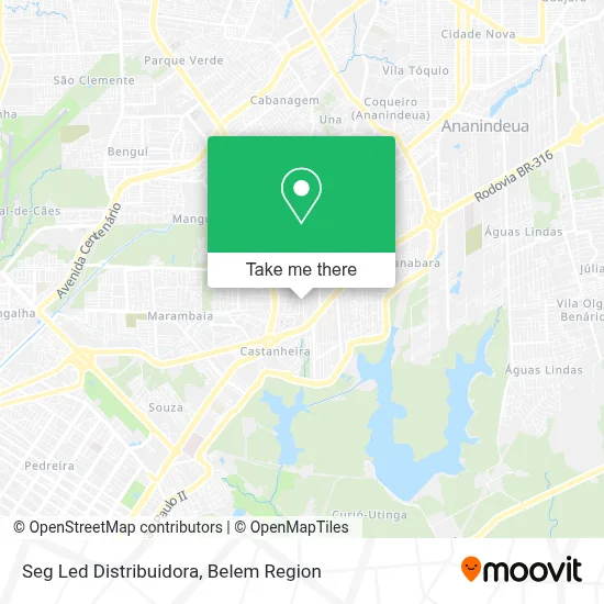 Seg Led Distribuidora map