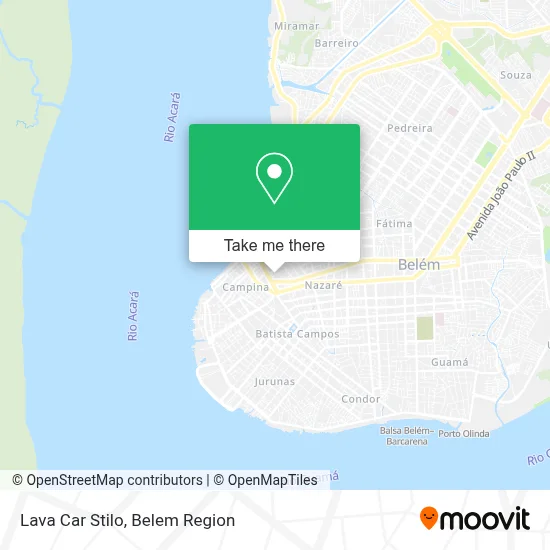 Lava Car Stilo map