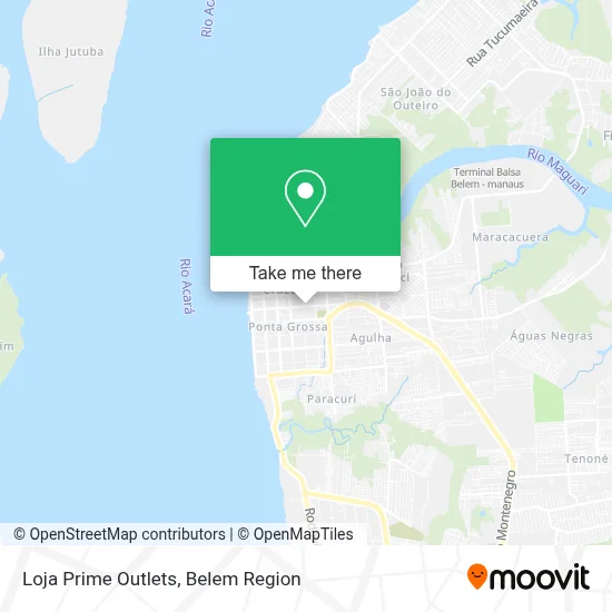 Loja Prime Outlets map