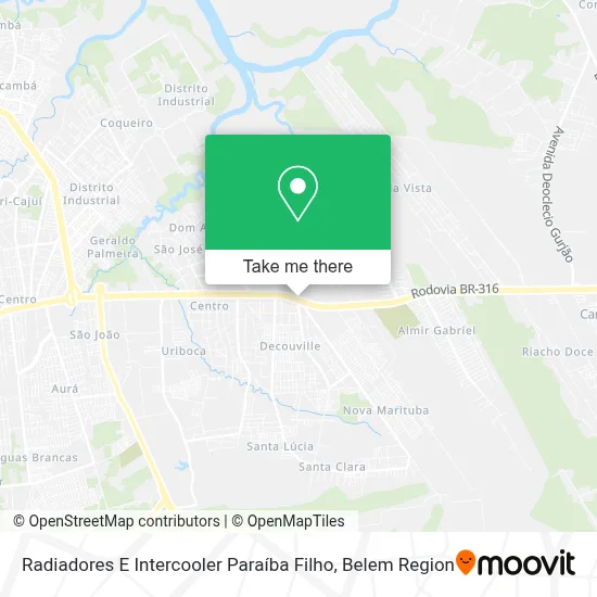 Radiadores E Intercooler Paraíba Filho map