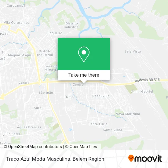 Traço Azul Moda Masculina map