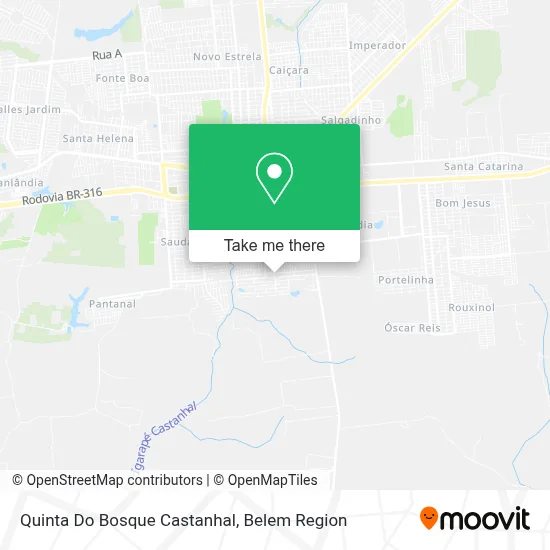 Quinta Do Bosque Castanhal map