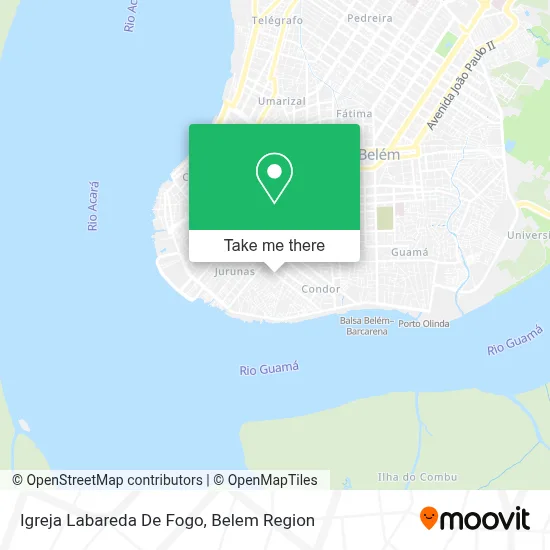 Igreja Labareda De Fogo map