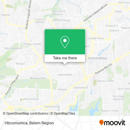 Hbcomunica map
