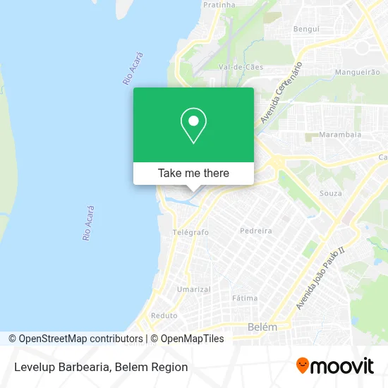 Levelup Barbearia map