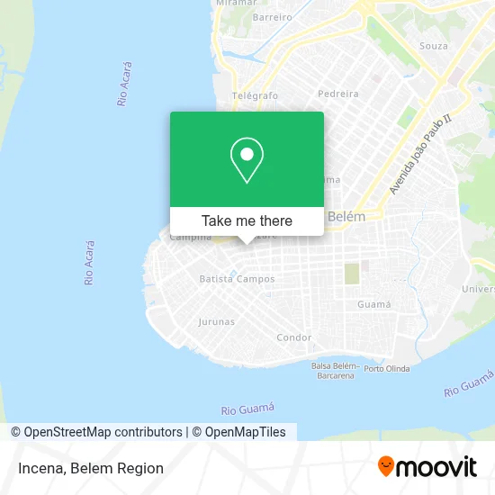Incena map