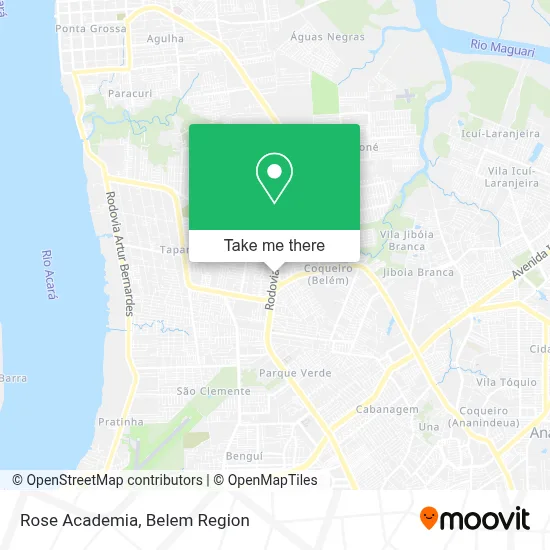 Rose Academia map