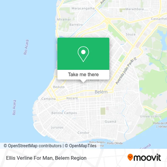 Ellis Verline For Man map