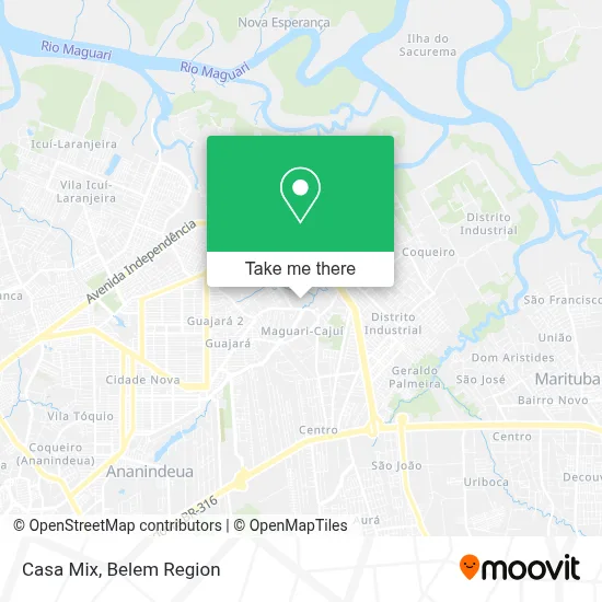 Casa Mix map
