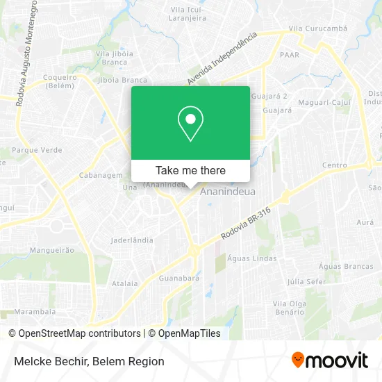Melcke Bechir map