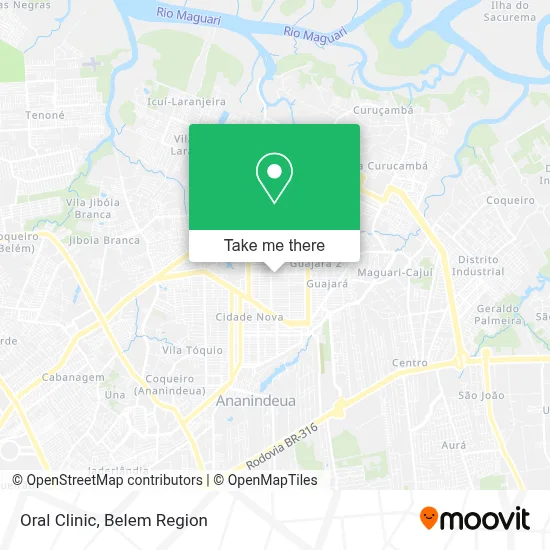 Oral Clinic map