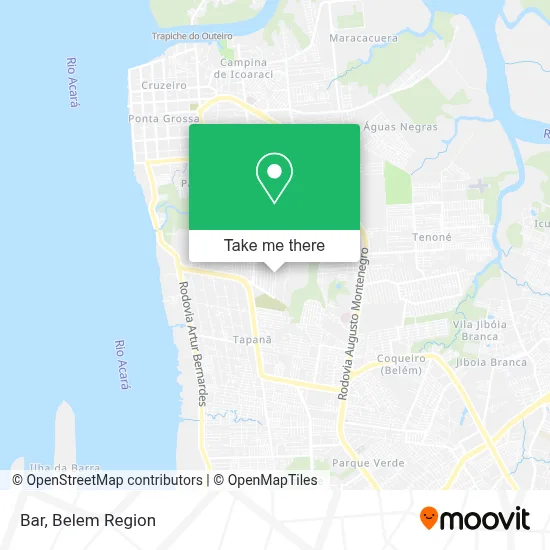Bar map