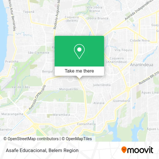 Asafe Educacional map