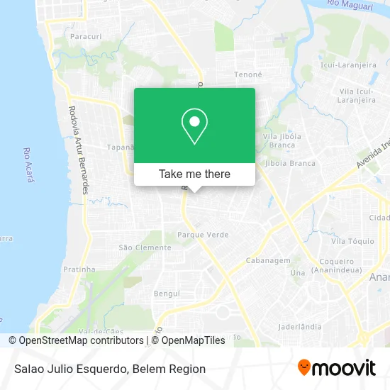 Salao Julio Esquerdo map