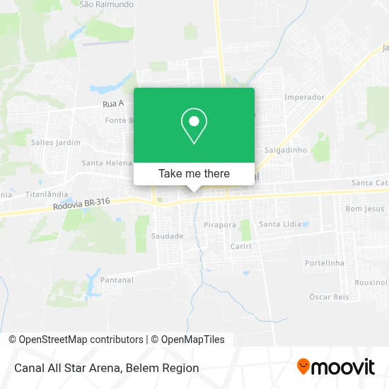 Canal All Star Arena map