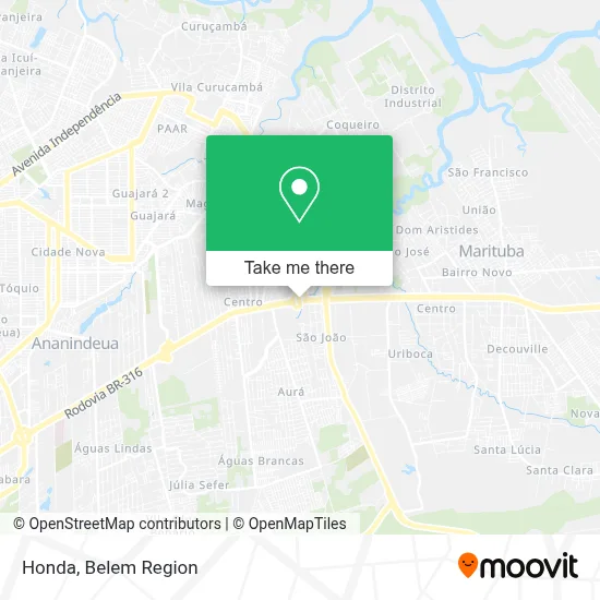Honda map
