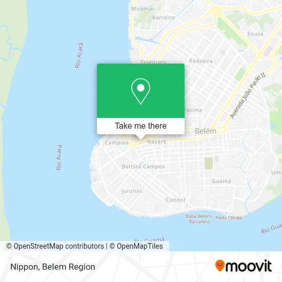 Nippon map