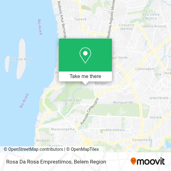 Rosa Da Rosa Emprestimos map