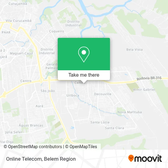 Online Telecom map
