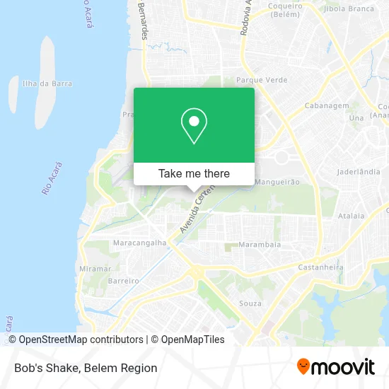 Bob's Shake map