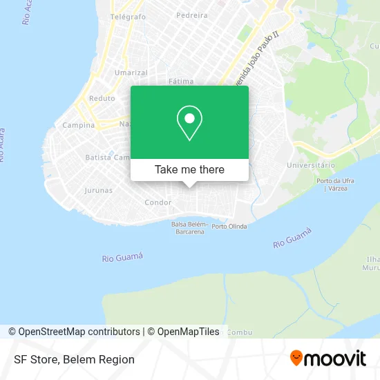 SF Store map