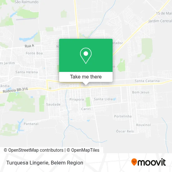 Turquesa Lingerie map
