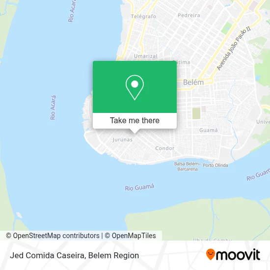 Jed Comida Caseira map