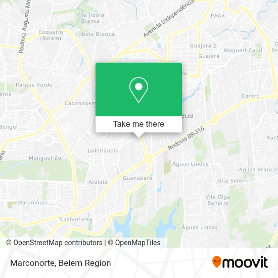 Marconorte map